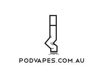 PODVAPES.COM.AU logo design by EkoBooM