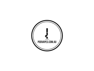 PODVAPES.COM.AU logo design by alby