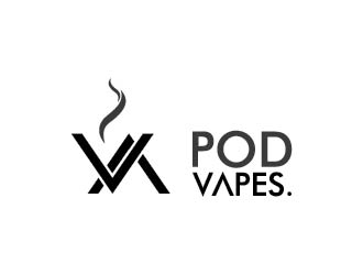 PODVAPES.COM.AU logo design by wongndeso