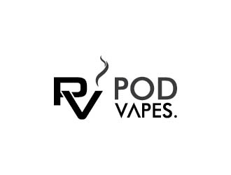 PODVAPES.COM.AU logo design by wongndeso