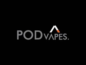 PODVAPES.COM.AU logo design by wongndeso