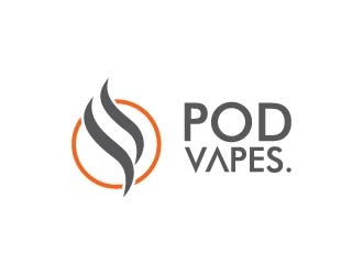 PODVAPES.COM.AU logo design by wongndeso