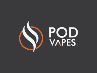 PODVAPES.COM.AU logo design by wongndeso