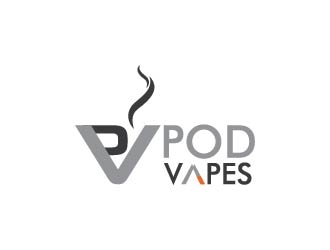 PODVAPES.COM.AU logo design by wongndeso
