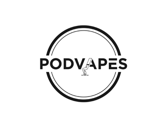 PODVAPES.COM.AU logo design by alby