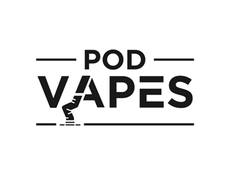 PODVAPES.COM.AU logo design by alby