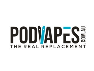 PODVAPES.COM.AU logo design by Foxcody
