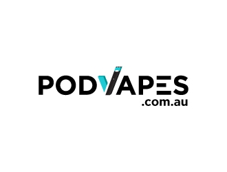 PODVAPES.COM.AU logo design by fillintheblack
