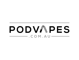 PODVAPES.COM.AU logo design by cintoko