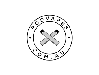 PODVAPES.COM.AU logo design by ndaru