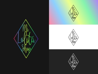 Mi Lolita Shop logo design by BaneVujkov