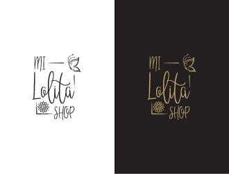 Mi Lolita Shop logo design by BaneVujkov