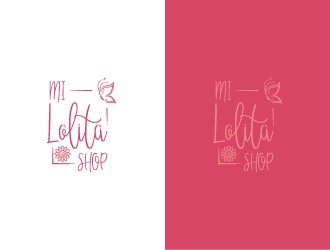 Mi Lolita Shop logo design by BaneVujkov