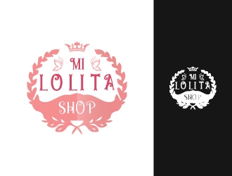 Mi Lolita Shop logo design by BaneVujkov
