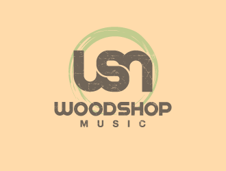 Wood Shop Music logo design by PRN123