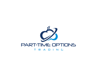Part-time options trading logo design by Greenlight