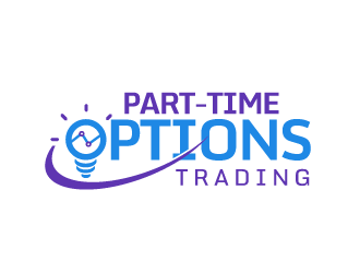 Part-time options trading logo design by prodesign