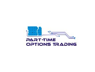 Part-time options trading logo design by ElonStark