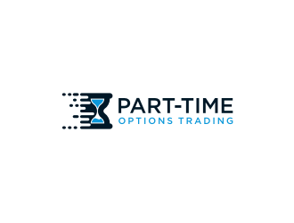 Part-time options trading logo design by dewipadi