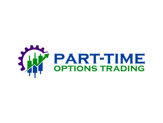 Part-time options trading logo design by ingepro