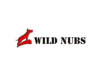 Wild Nubs logo design by mbamboex