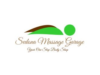 Sedona Massage Garage.....Your One Stop Body Shop logo design by ElonStark