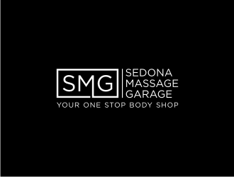 Sedona Massage Garage.....Your One Stop Body Shop logo design by dewipadi