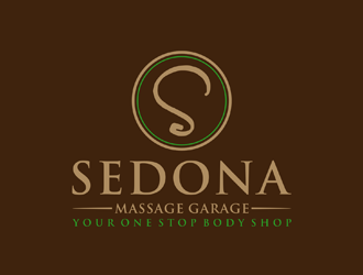 Sedona Massage Garage.....Your One Stop Body Shop logo design by johana