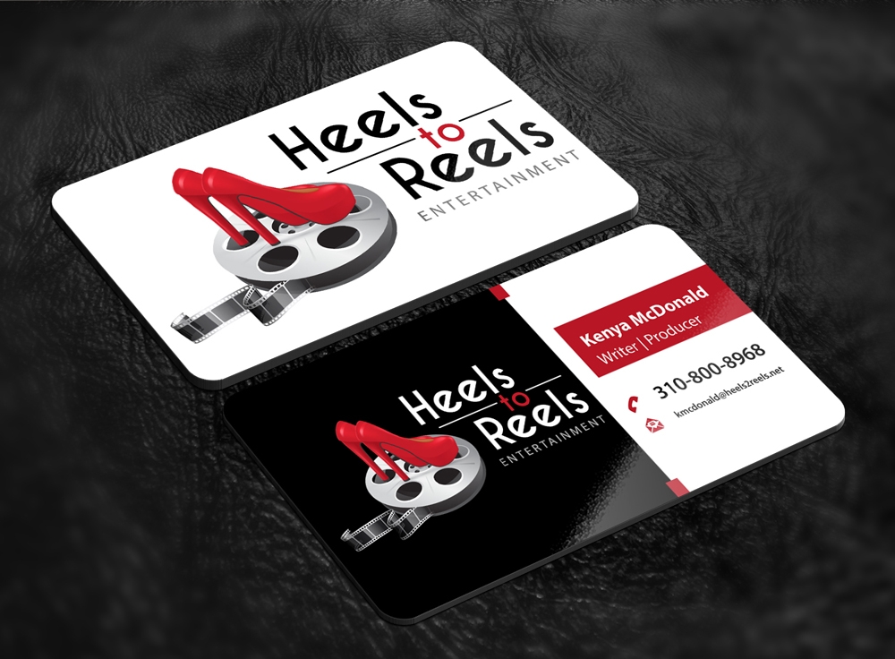 Heels to Reels Entertainment logo design by abss
