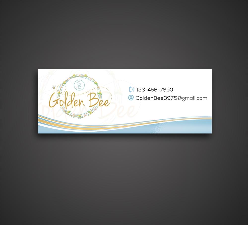 Golden Bee logo design by aamir