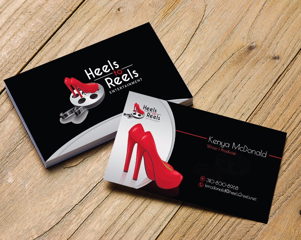 Heels to Reels Entertainment logo design by Boomstudioz