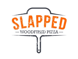 Slapped Woodfired Pizza logo design by MAXR