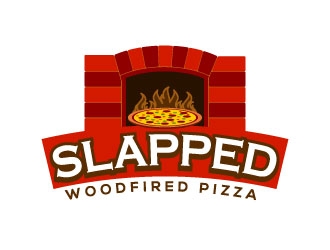 Slapped Woodfired Pizza logo design by karjen