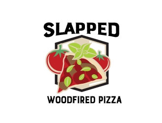 Slapped Woodfired Pizza logo design by karjen
