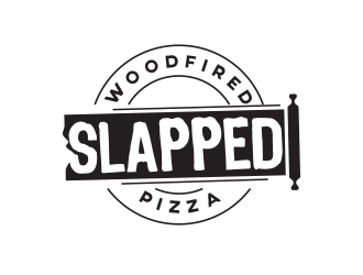 Slapped Woodfired Pizza logo design by vinve