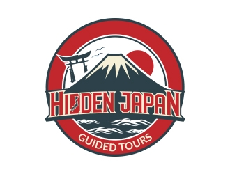 Hidden Japan logo design by MarkindDesign