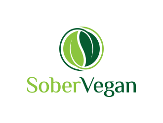Sober Vegan / Sober Vegans logo design by lexipej