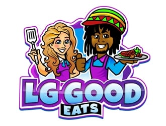 LG Good Eats logo design by DreamLogoDesign