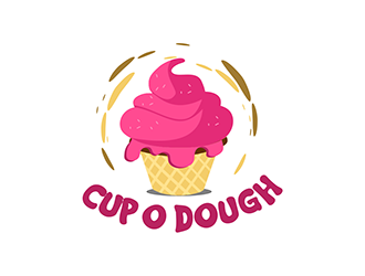 Cup O Dough logo design by OxyGen