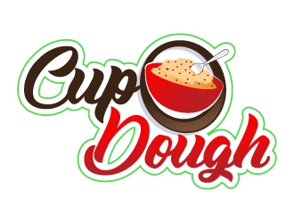 Cup O Dough logo design by usashi