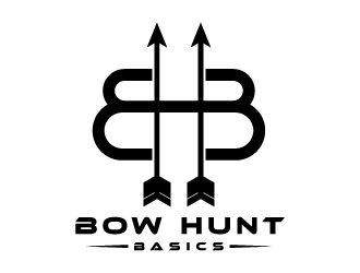 BHB bow hunt basics logo design by torresace