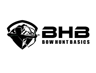 BHB bow hunt basics logo design by PRN123