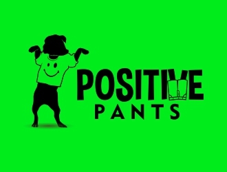 Positive Pants logo design by amar_mboiss