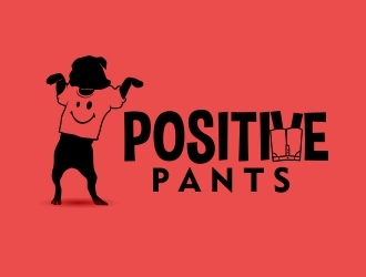 Positive Pants logo design by amar_mboiss