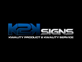 K2K SIGNS logo design by quanghoangvn92