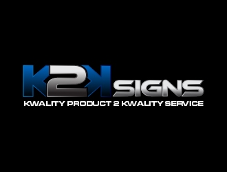 K2K SIGNS logo design by quanghoangvn92