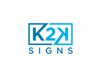 K2K SIGNS logo design by ammad