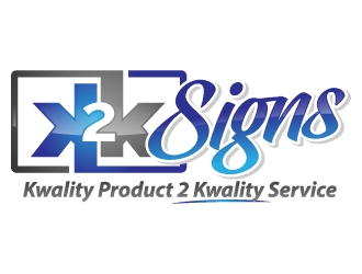 K2K SIGNS logo design by jaize