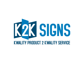 K2K SIGNS logo design by done