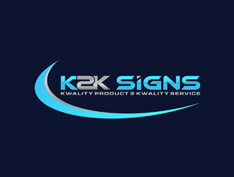K2K SIGNS logo design by alby